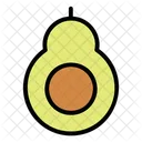 Avocado Grocery Fruit Icône