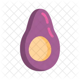 Avocado shape  Icon