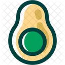 Avocado Slice  Icon