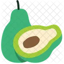 Avocado Slice Fresh Avocado Icon