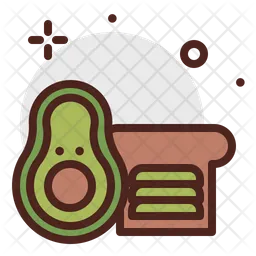 Avocado Toast  Icon