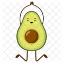 Avocado Yoga  Icon