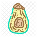 Avocados Rotten Food Icon