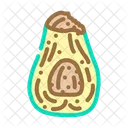 Avocados Rotten Food Icône
