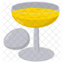 Avocat Liqueur Couleur Jaune Icône