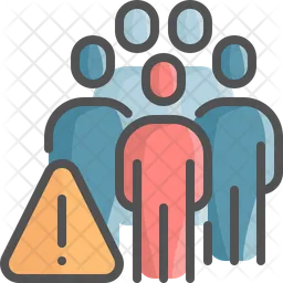 Avoid Crowd  Icon