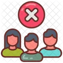 Avoid Crowd Social Distance Physical Distance Icon