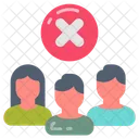 Avoid crowd  Icon