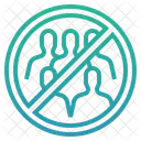Avoid Crowds Covid Coronavirus Icon