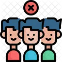 Avoid Crowds Covid Covid 19 Icon