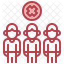 Avoid Crowds Social Distance Coronavirus Icon