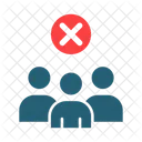Coronavirus People Distance Icon