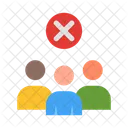 Avoid Crowds Coronavirus People Icon