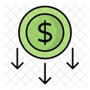 Recession Crisis Money Icon