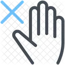 Avoid Hand Touch  Icon