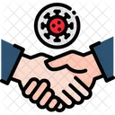 Handshake Forbid Prohibited Icon