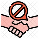 Avoid Handshake Icon
