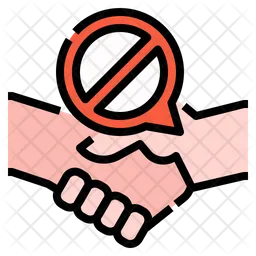 Avoid Handshake  Icon