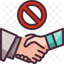 Hand Shaking Touch Icon