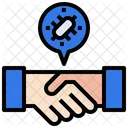 Avoid Handshake Icon
