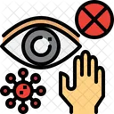 Avoid Touching Eyes  Icon