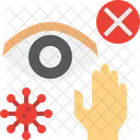 Avoid Touching Eyes  Icon