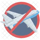 Air Travel Avoid Coronavirus Icon