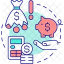 Avoid wasted expenses  Icon