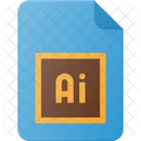 Adobe Illustrator Ai Icône