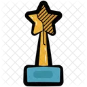 Award Trophy Star Icon