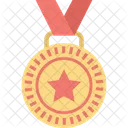 Award Emblem Gold Medal Icon