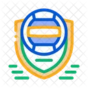 Volleyball Team Emblem Icon