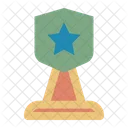Trophy Success Gold Icon