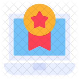 Award Icon - Download in Flat Style