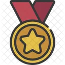 Star Medal Medallion Icon