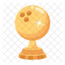 Award Bowling Trophy Prize Icon
