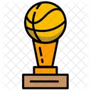 Trophy Award Winner Prize Sport Basketball Icon