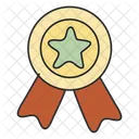 Award Badge Ribbon Winner Icon