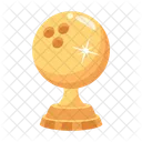 Award Bowling Trophy Prize Icon