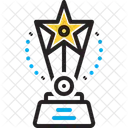 Award Winner Triumphant Icon