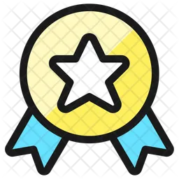 Award Ribbon Star  Icon