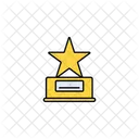 Award Trophy Star  Icon