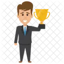 Award Winning Businessman Icon