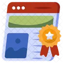 Web Award Web Reward Best Website Icon