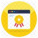 Awarded Website  Icon