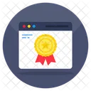 Awarded Website  Icon