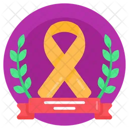 Awareness Laurel  Icon