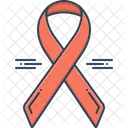Awareness Ribbon Cancer Treatment Icon