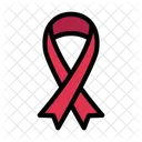 Ribbon Aids Cancer Icon