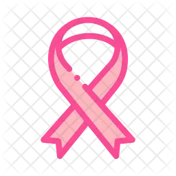Awareness Ribbon Icon - Download in Colored Outline Style
